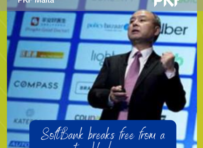 SoftBank breaks free from a troubled year