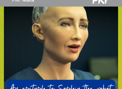 An epitaph to Sophia the robot dancing the Blockchain dream