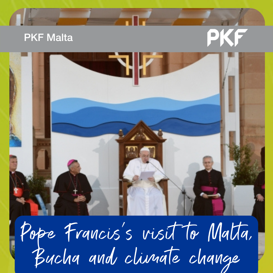 Pope Francis’s visit to Malta, Bucha and climate change