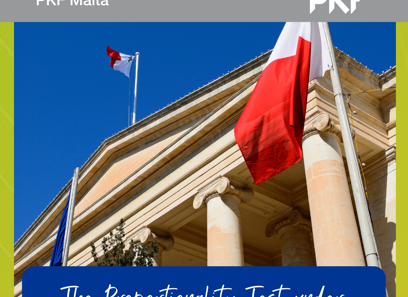 The Proportionality Test under Chapter 612 of the Laws of Malta 
