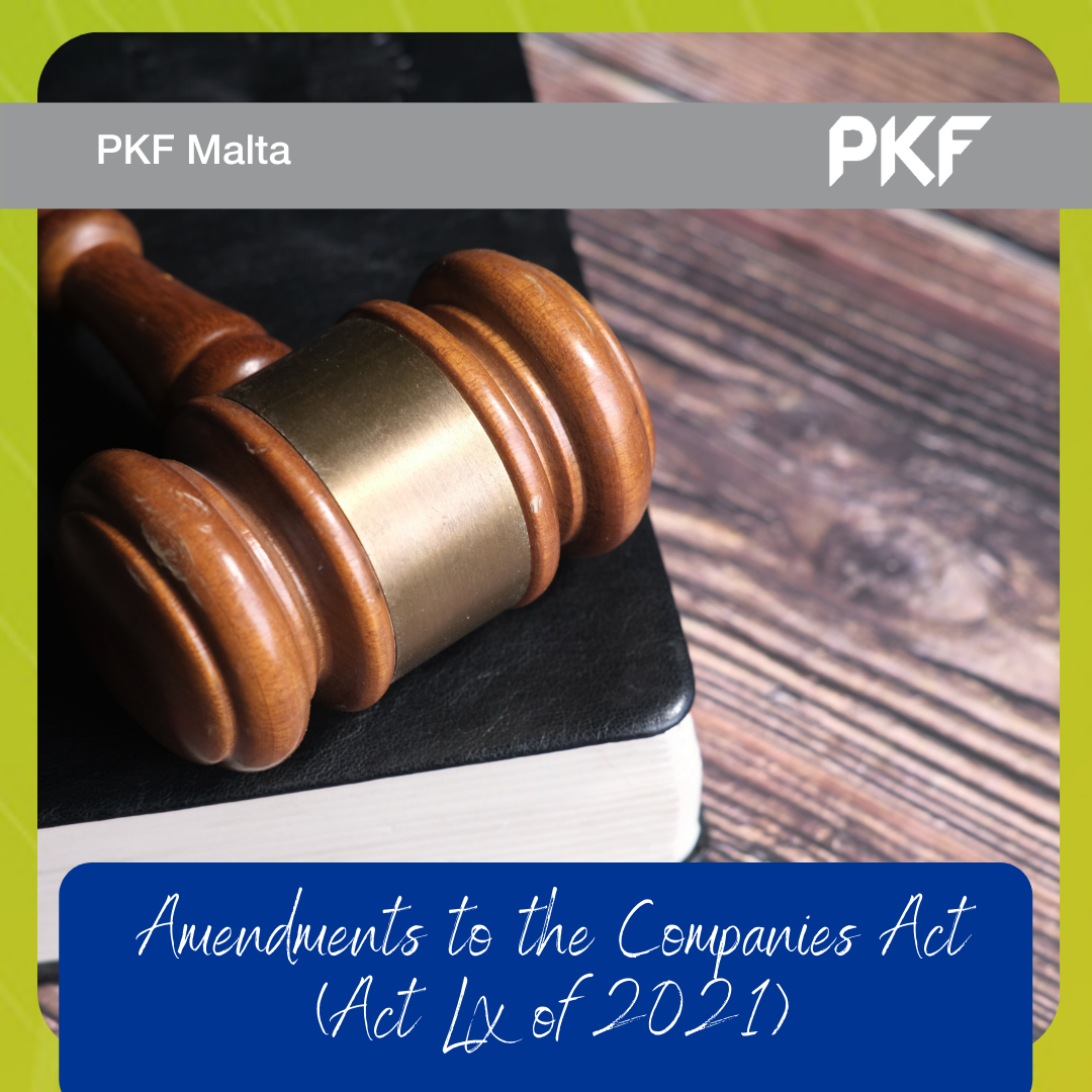 Amendments to the Companies Act (Act LX of 2021)