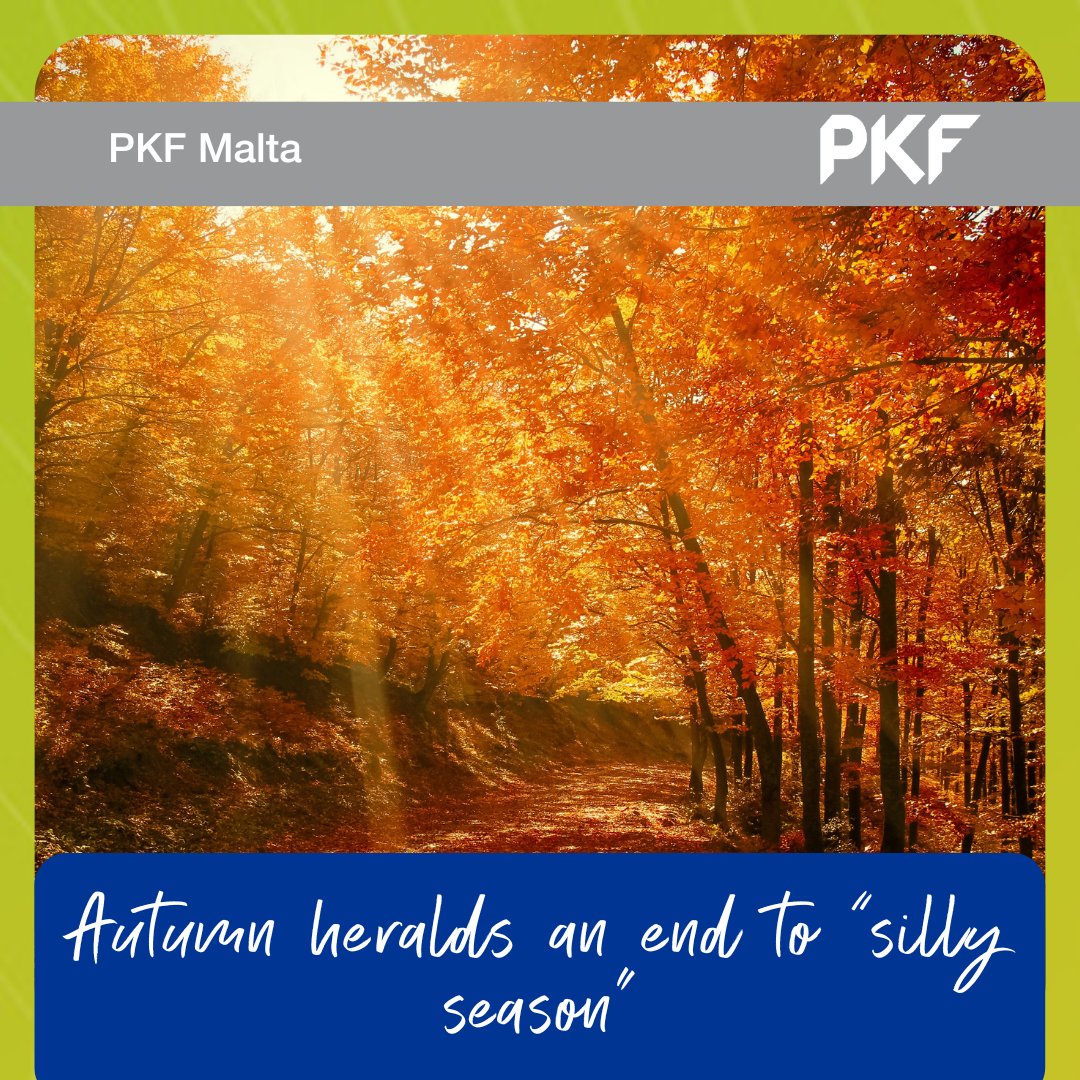 Autumn heralds an end to “silly season”