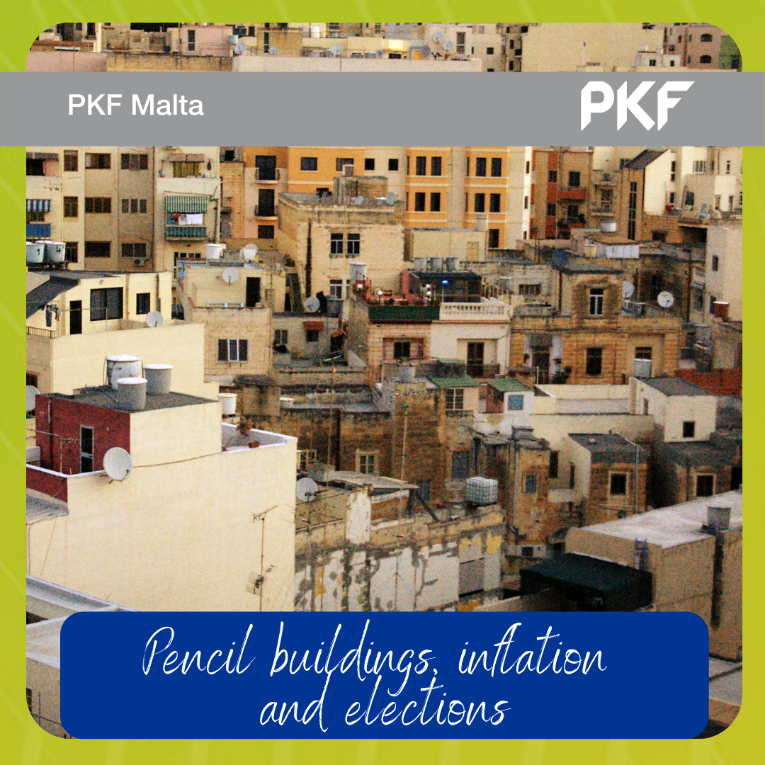 Pencil buildings, inflation and elections